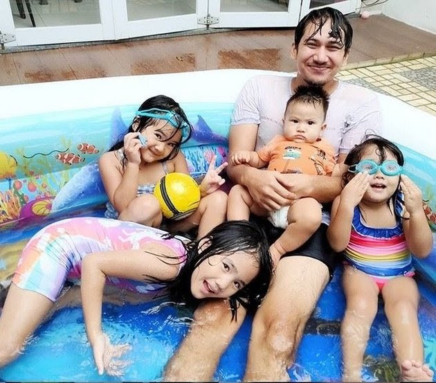 Photos of Rama Michael and His Newly Converted Wife, Happy Together with Four Cute and Adorable Children