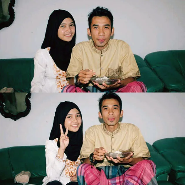 Rani Noerinsan - pembawa baki upacara penurunan bendera