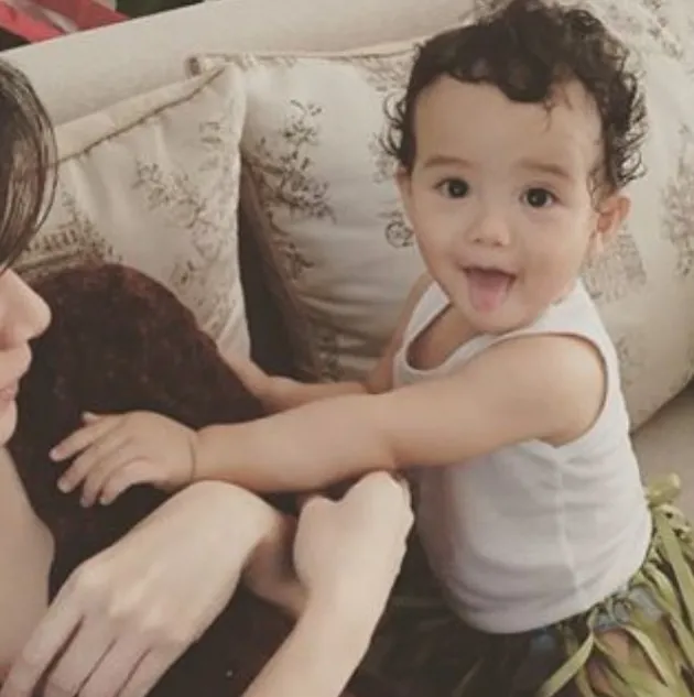 anak selebritis, bayi ganteng, anak fachry albar, anak renata kusmanto 