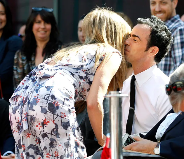 Jennifer Aniston - Justin Theroux Cerai