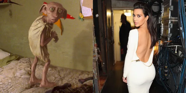 Kim Kardashian sebagai karakter Harry Potter