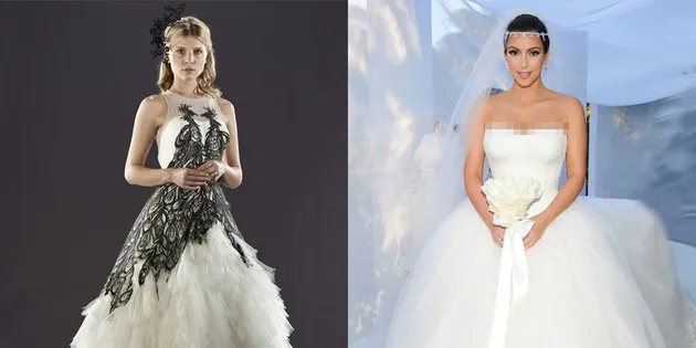 Kim Kardashian sebagai karakter Harry Potter
