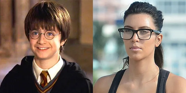 Kim Kardashian sebagai karakter Harry Potter