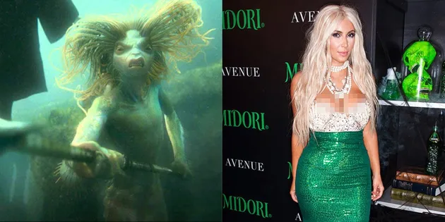 Kim Kardashian sebagai karakter Harry Potter