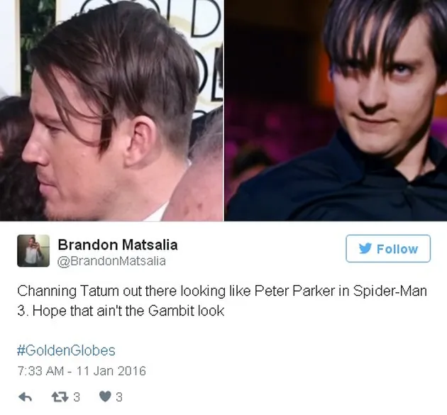 Meme rambut Channing Tatum