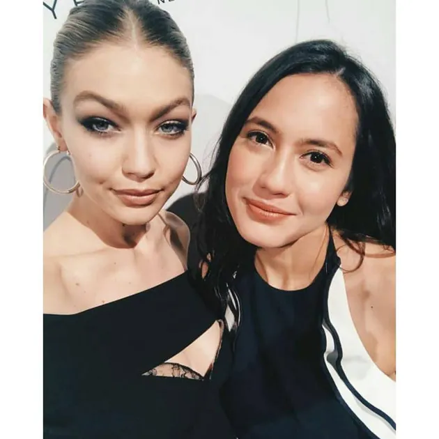 Pevita Pearce - Gigi Hadid