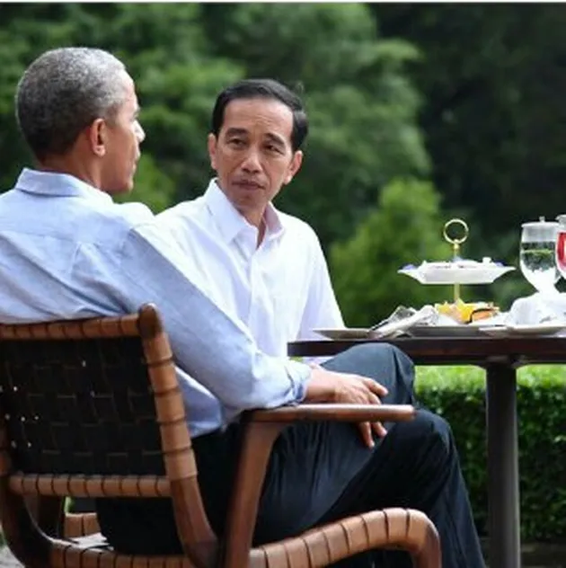 Obama di Istana Bogor