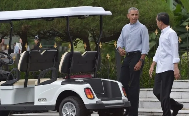 Obama di Istana Bogor