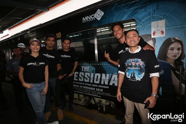 Keseruan pemain THE PROFESSIONALS