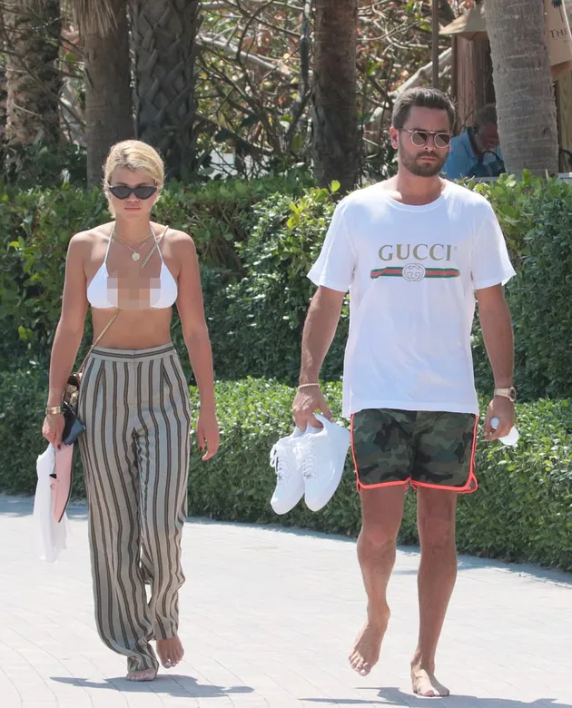 Scott Disick - Sofia Richie Ciuman