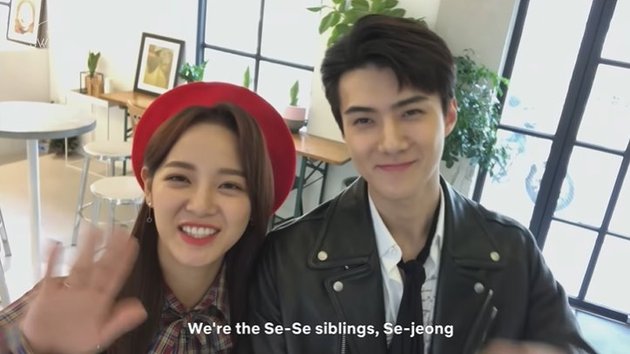 PHOTO: Se-Se Siblings, Funny Moment When Sehun EXO Teases Kim Sejeong