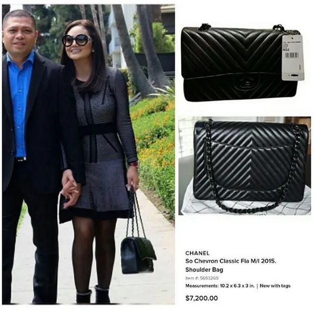 OOTD Mewah Krisdayanti di AS