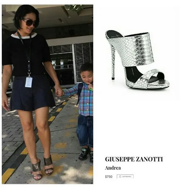 OOTD Mewah Krisdayanti di AS