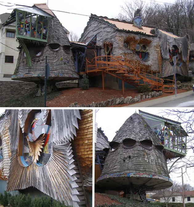 Rumah Paling Aneh Seperti Photoshop