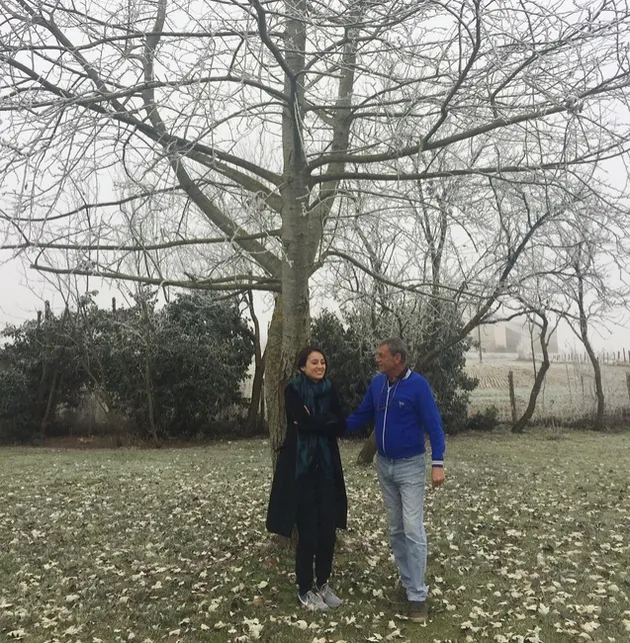 Seleb dengan orang tua bule