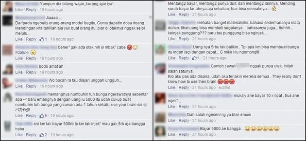 Taman Amaryllis Dirusak ABG Selfie