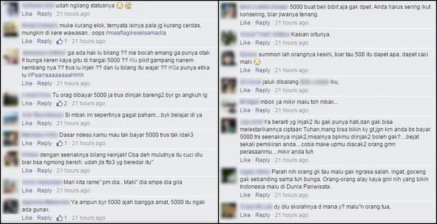 Taman Amaryllis Dirusak ABG Selfie