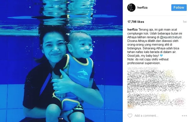 Keluarga Ricky Harun dan Herfiza