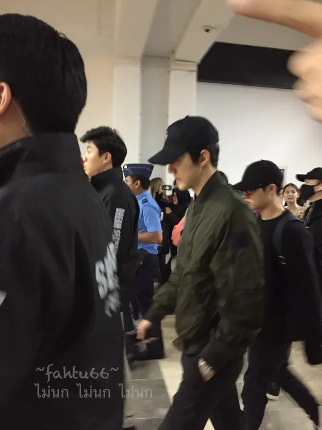 EXO Tiba di Bandara Soekarno-Hatta