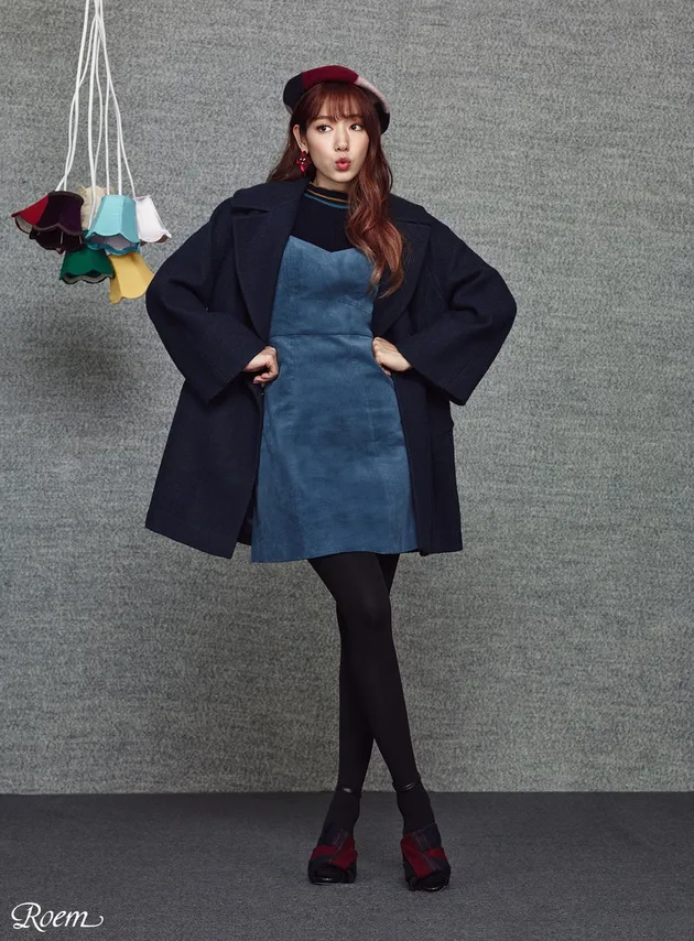 Park Shin Hye tampil stylish