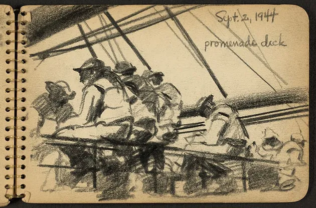 Sketsa Perang Dunia Ke-II