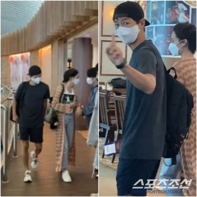 Photos of Song Joong Ki and His English Girlfriend, Already Caught by Indonesian Fans Since in Bali