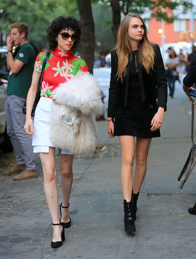 Kristen Stewart - St Vincent pacaran