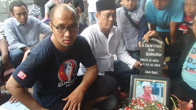 Pemakaman Pelawak Cahyono