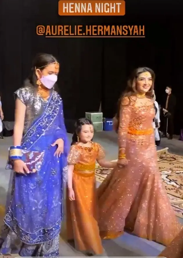 henna night aurel hermansyah