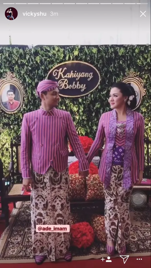 Vicky Shu - Kahiyang Ayu & Bobby Nasution