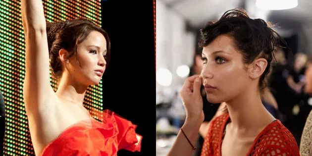 Bella Hadid Mirip Jennifer Lawrence