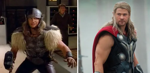 Superheroes Then and Now