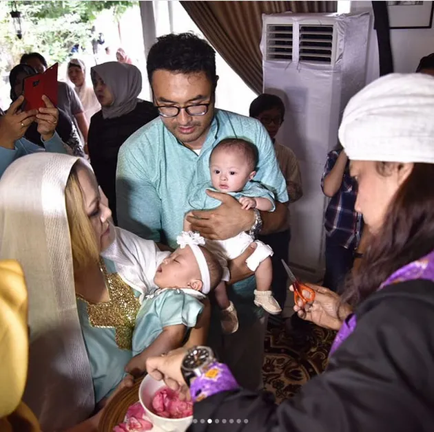 Aqiqah Anak Surya Saputra &amp; Cynthia Lamusu