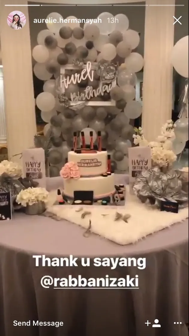 Ulang Tahun Aurel Hermansyah