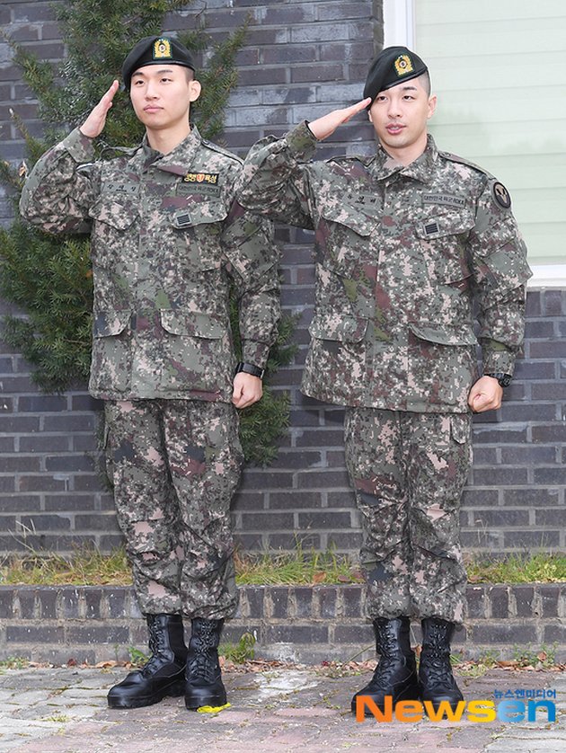 PHOTO: Taeyang and Daesung Big Bang Return from Military Service, Welcomed by Thousands of Fangirls