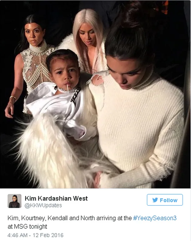 Rambut Kim Kardashian