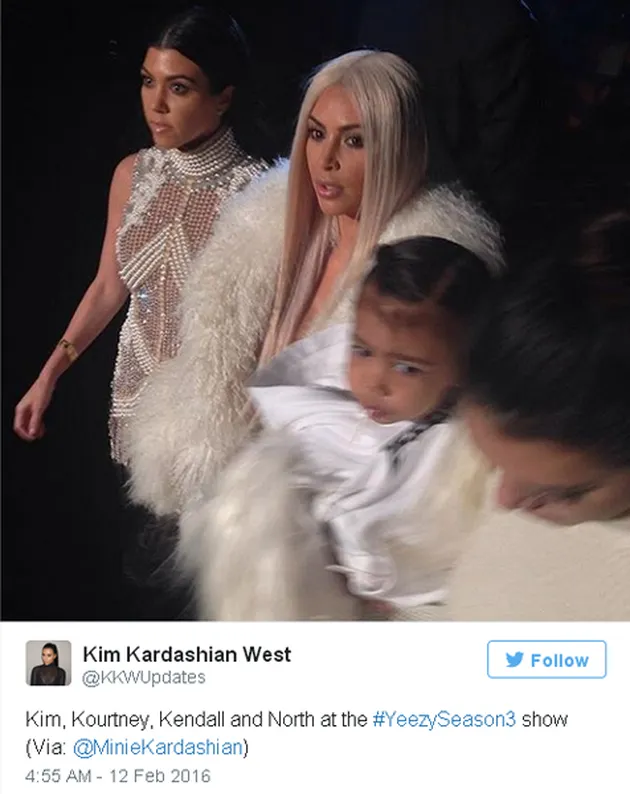 Rambut Kim Kardashian