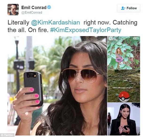 Meme Taylor Swift - Kim Kardashian