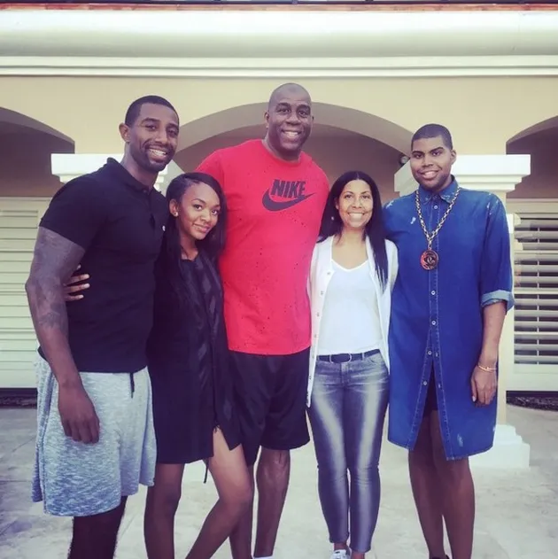 EJ Johnson, Anak Magic Johnson