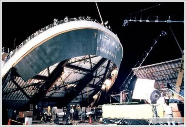 film titanic, behind the scene titanic