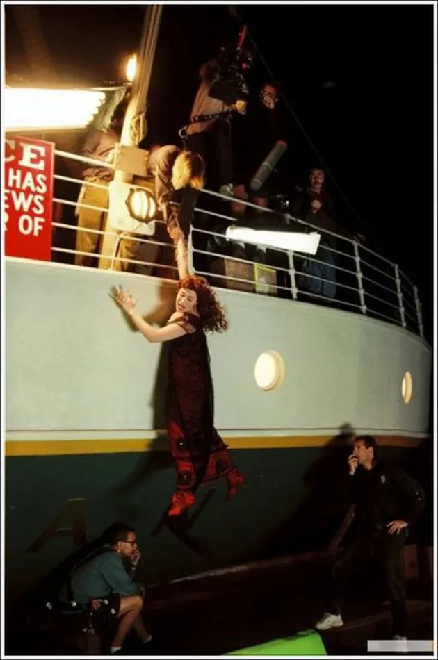 film titanic, behind the scene titanic