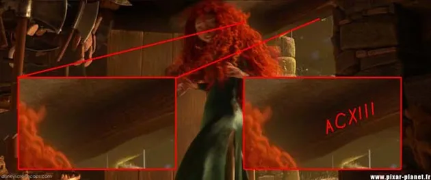 kode-kode angka rahasia di film Disney