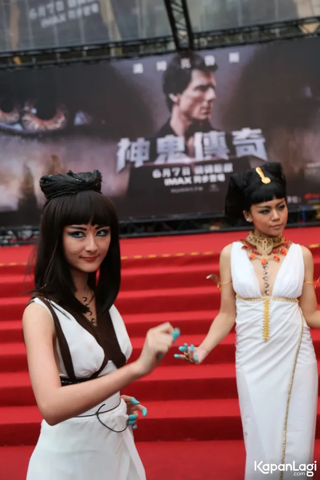 Tom Cruise di Red Carpet THE MUMMY