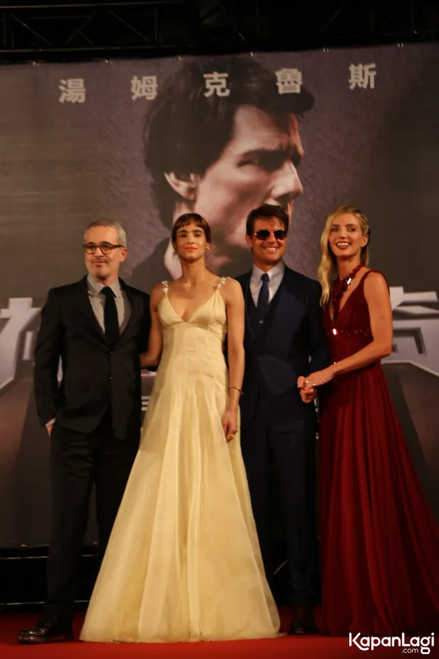 Tom Cruise di Red Carpet THE MUMMY