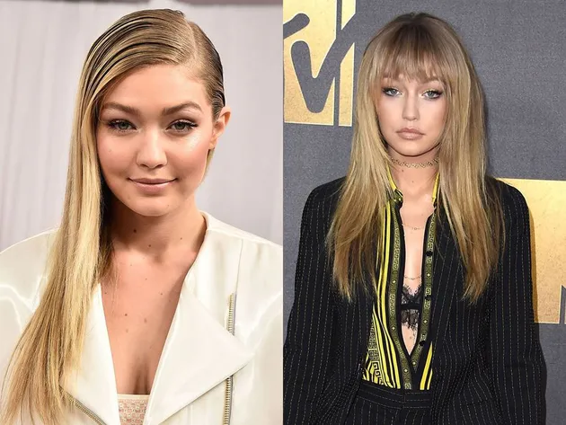 Rambut berponi ala seleb Hollywood