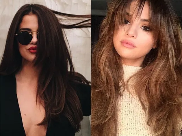 Rambut berponi ala seleb Hollywood