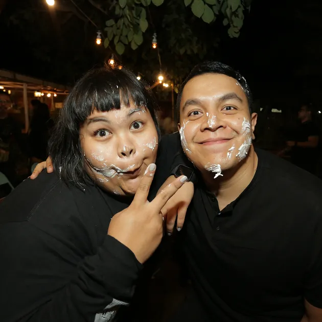 Keceriaan di acara ulang tahun Tulus
