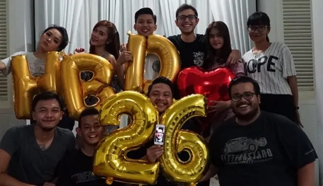 Rifky Balweel ultah