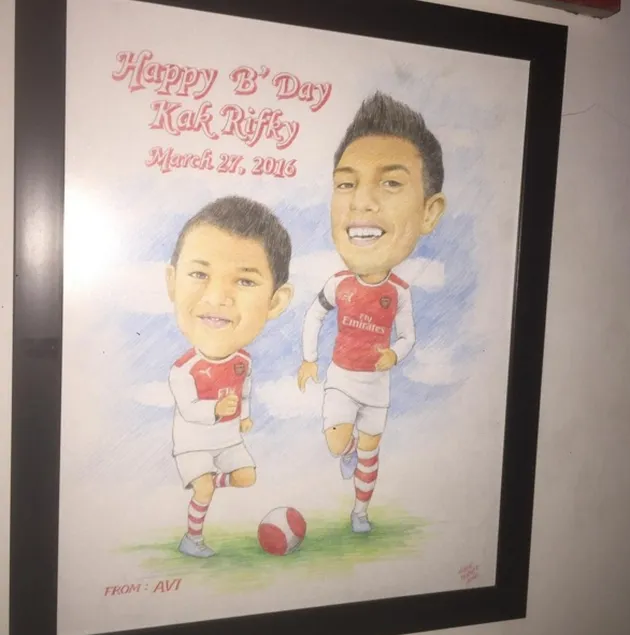 Rifky Balweel ultah