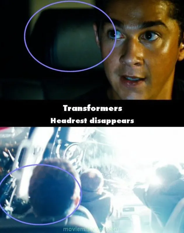 bloopers, kesalahan film transformers, transformers terbaru